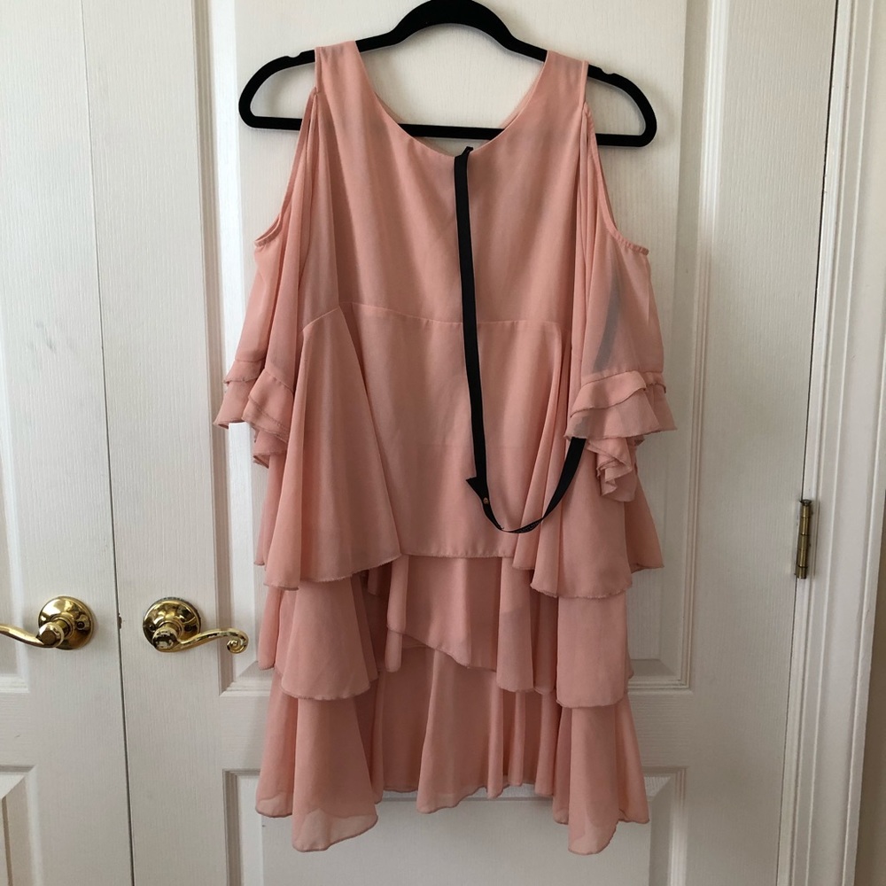 PrettyLittleThing pink dress